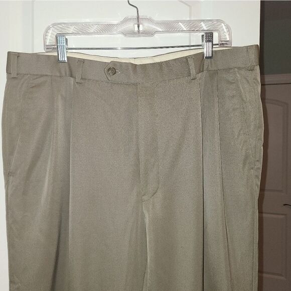 Brooks Brothers Wool Khaki Dress Pants - Picture 4 of 8